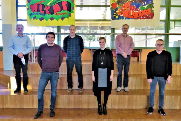 Die Schulleitung des Otto-Hahn-Gymnasiums mit Realschule Furtwangen
