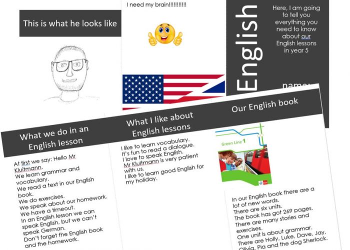 Schülerarbeiten aus dem Englischunterricht