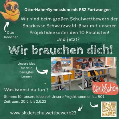 Schulwettbewerb der Sparkasse Schwarzwald-Baar 2023