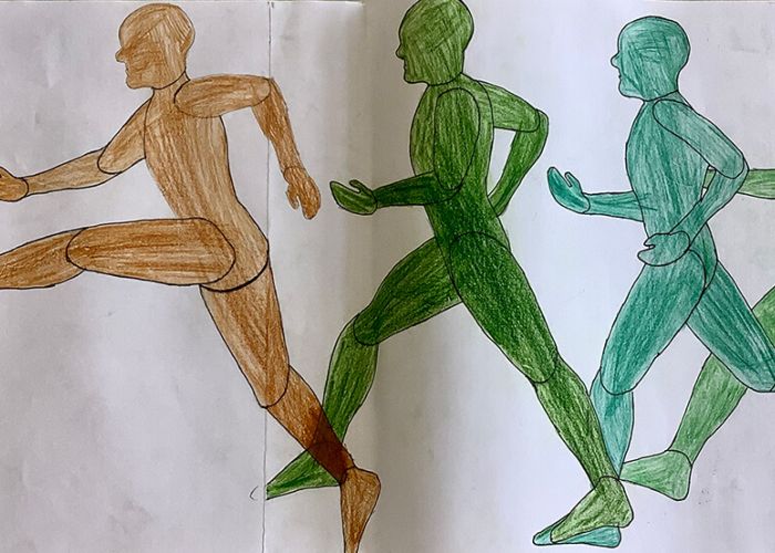 Kunstprojekt Begegnung