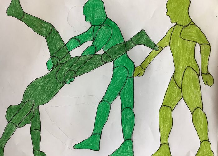 Kunstprojekt Begegnung