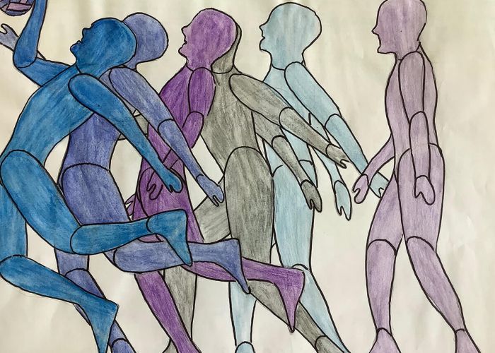Kunstprojekt Begegnung