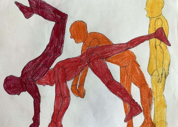 Kunstprojekt Begegnung