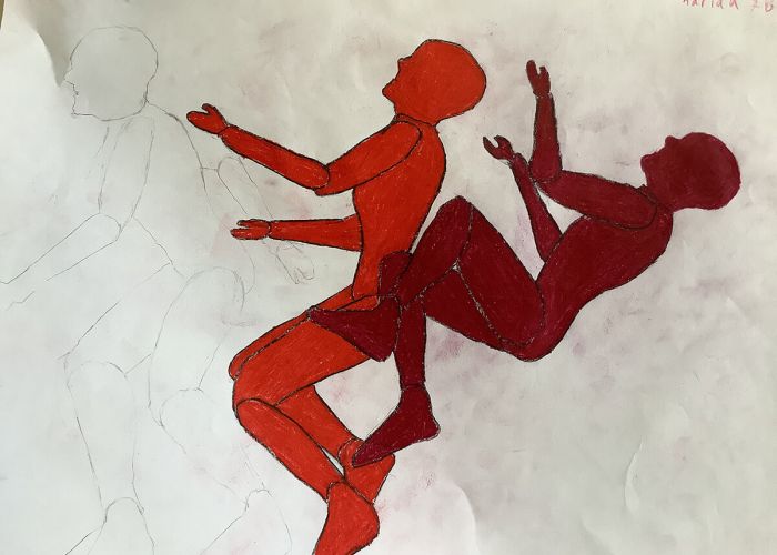 Kunstprojekt Begegnung