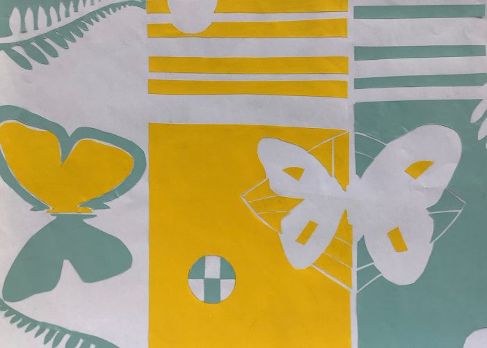 Kunstprojekt Scherenschnitt Kunstprojekt Scherenschnitt