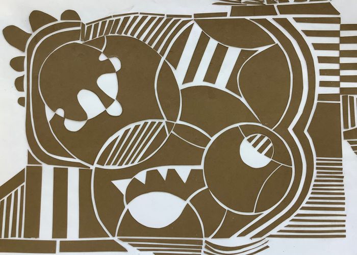 Kunstprojekt Scherenschnitt Kunstprojekt Scherenschnitt